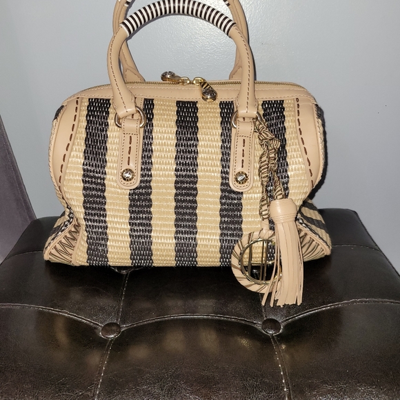 henri bendel straw bag